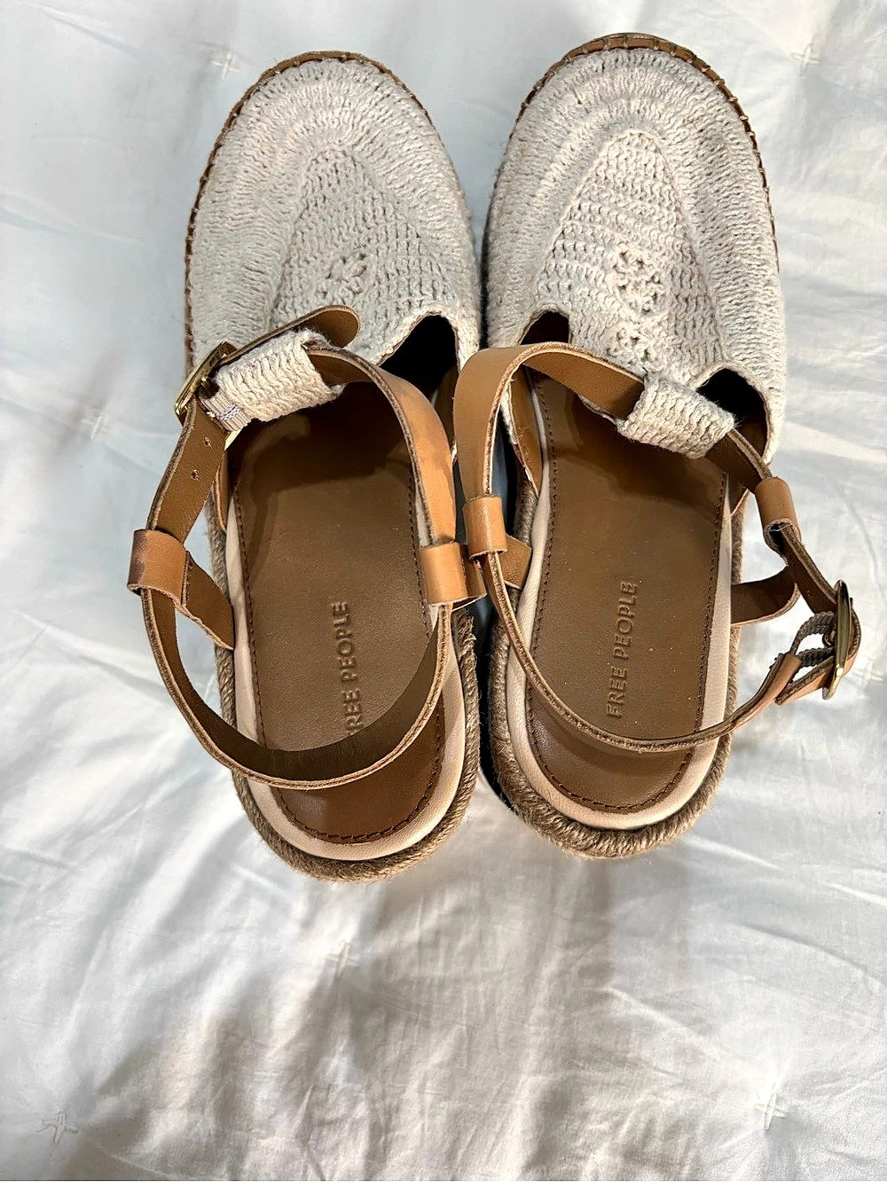 Free People Morning in Mykonos Espadrilles Wedges - Picture 3 of 4